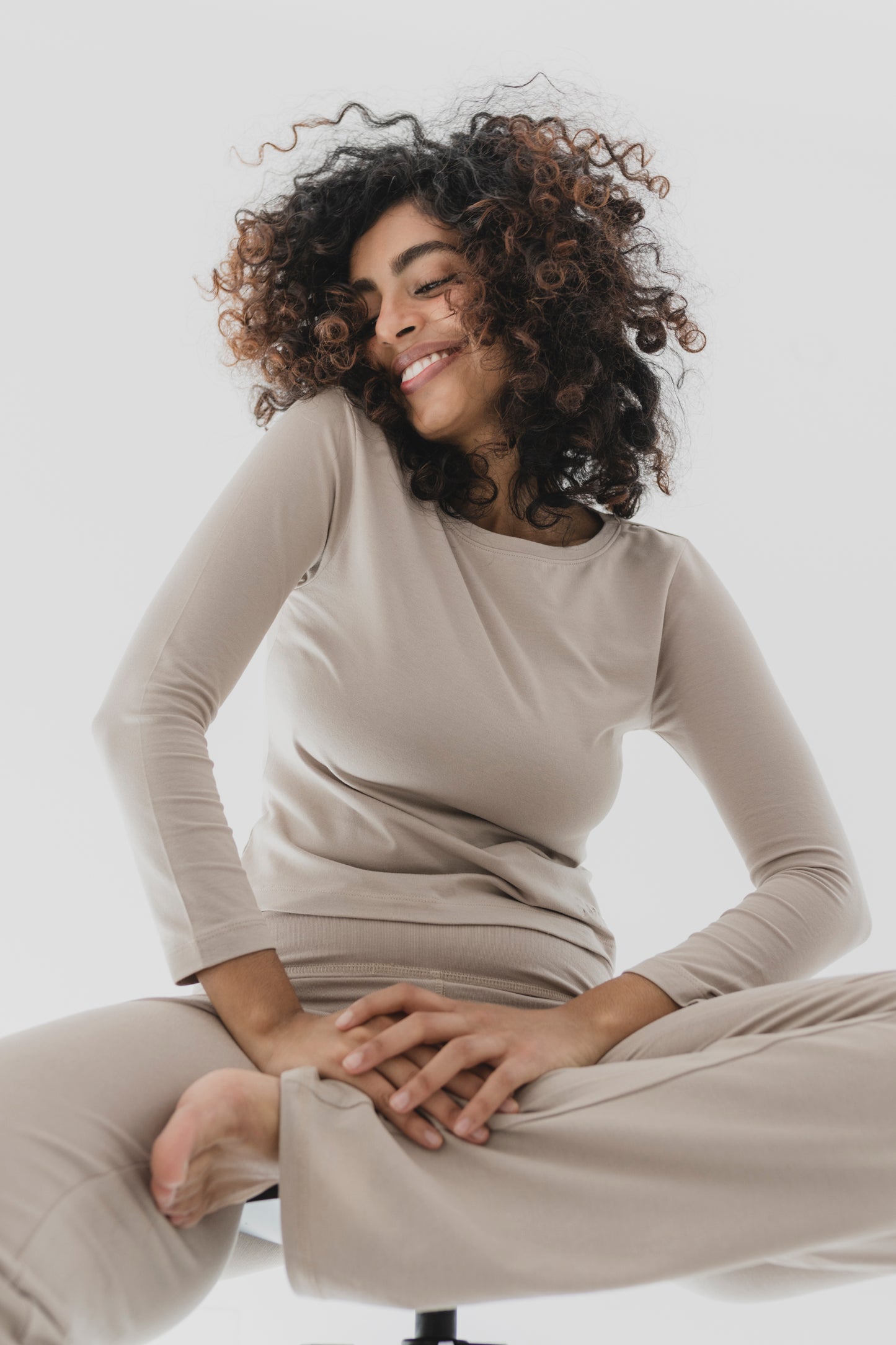 High Stretch Soft Yoga Tshirt Atmosphere