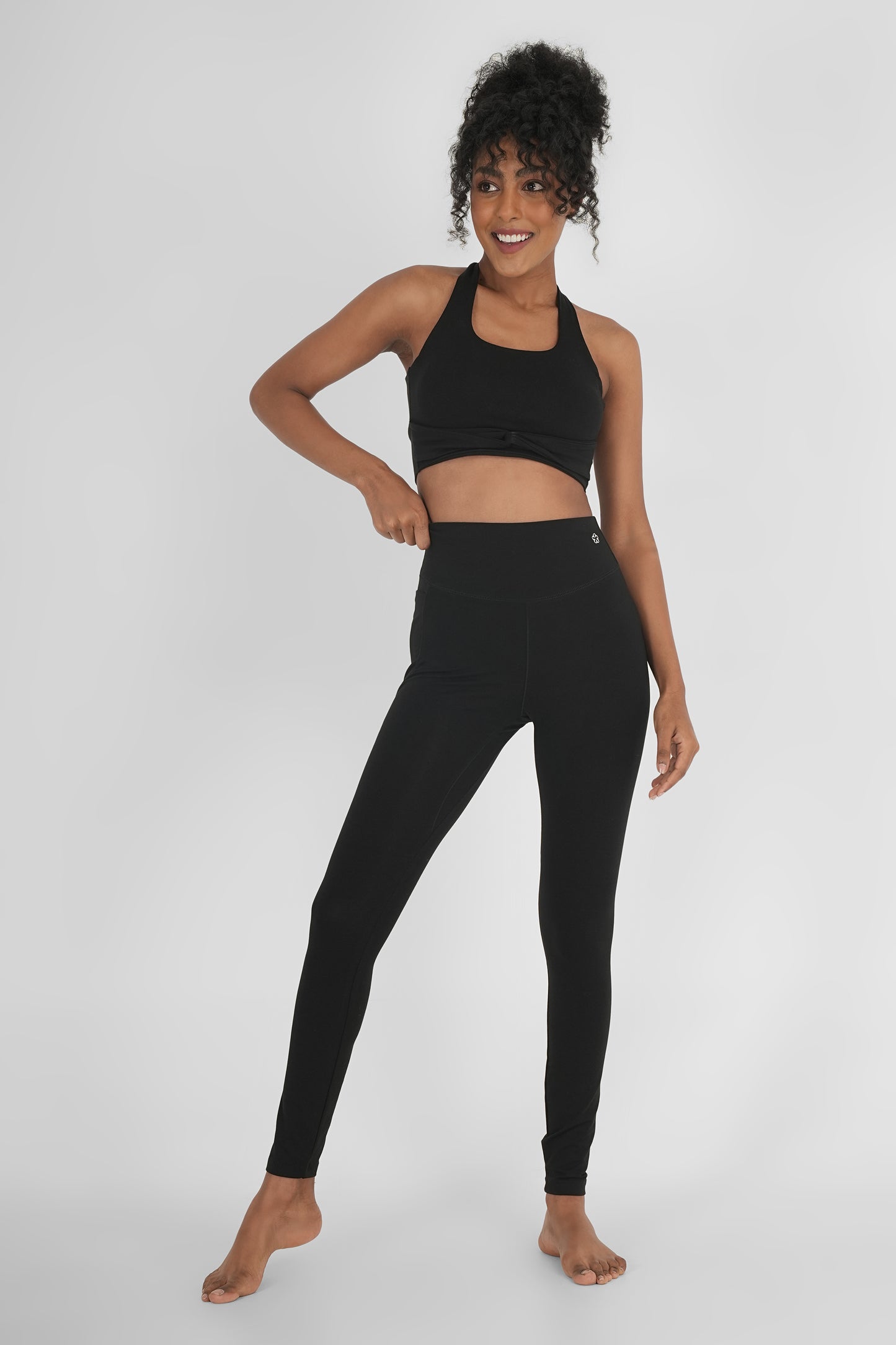 Perfect Fit Natural Fabric Legging Black