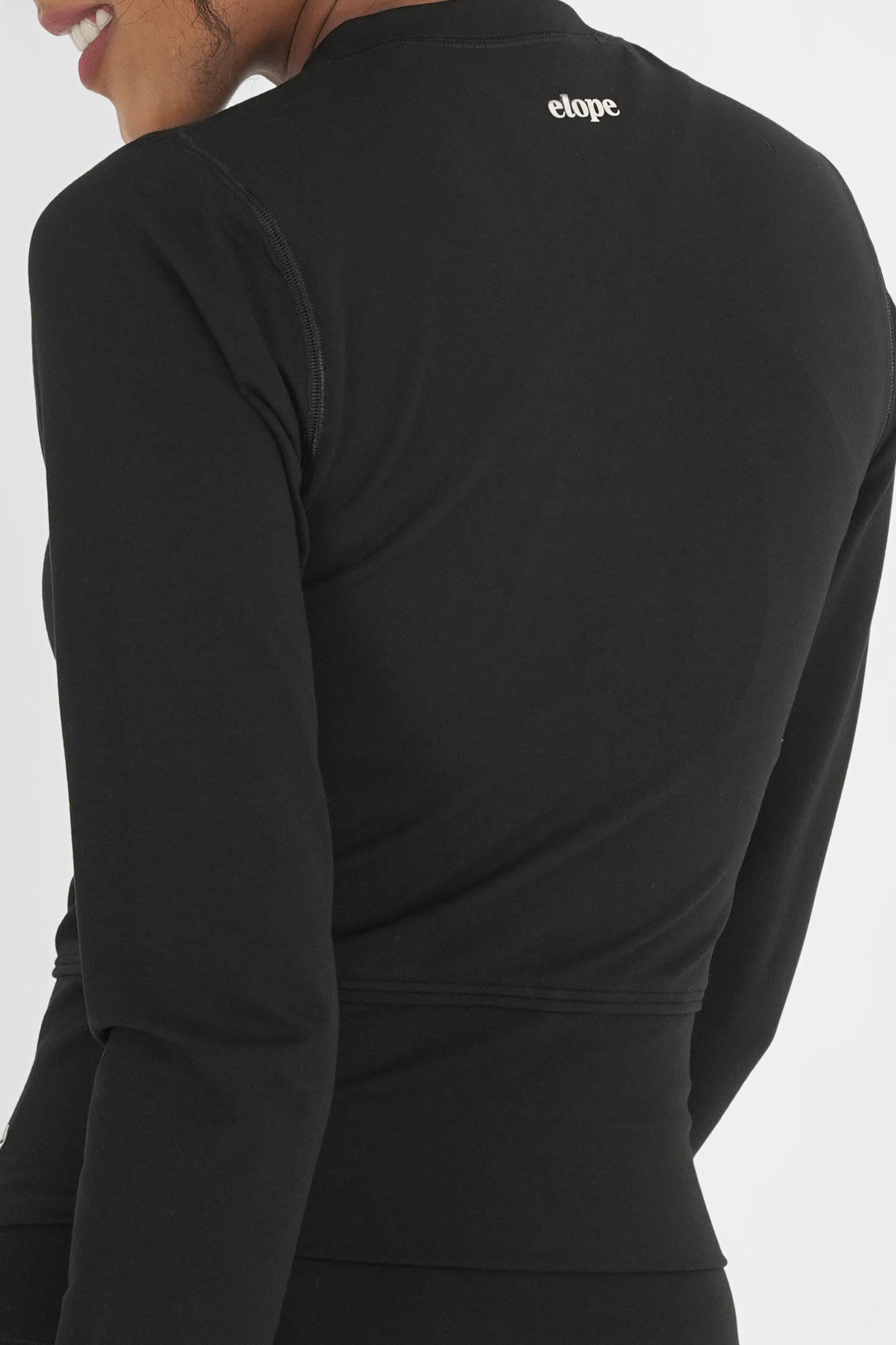 High Stretch Snug Fit Jacket Black