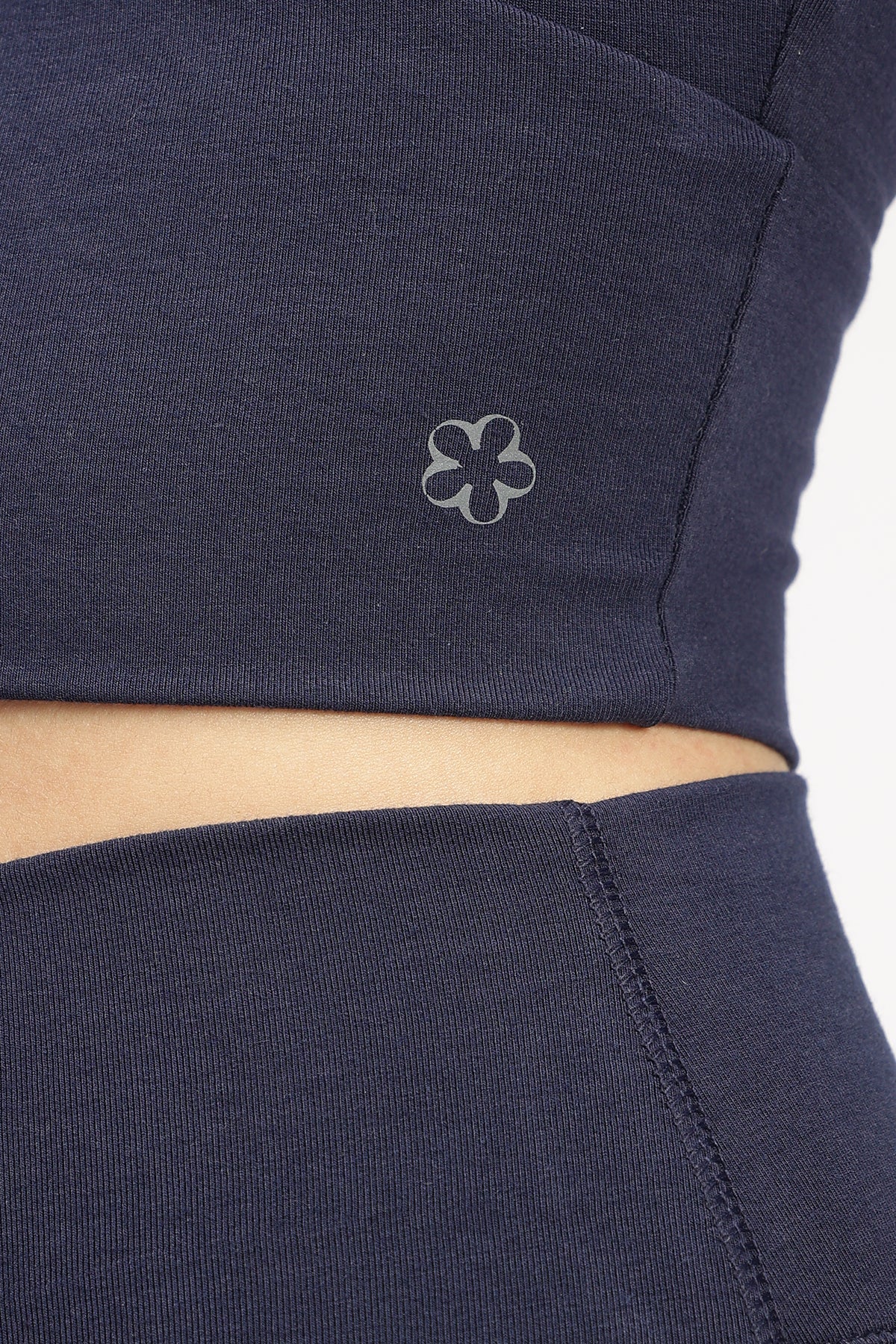 Snug Fit Athletic Bra Tank Navy Blue