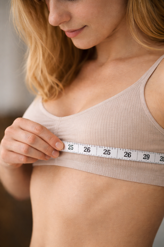 Your bra band size is not your real underbust size