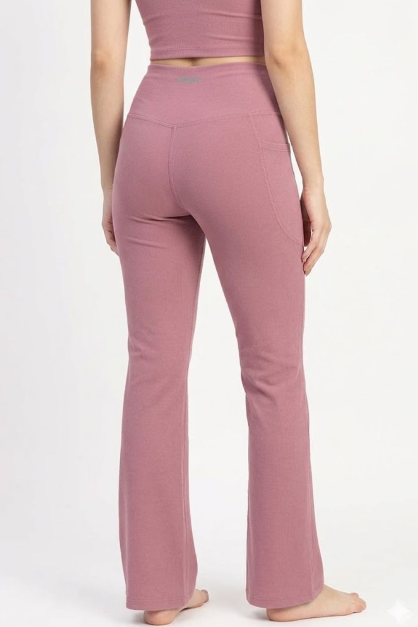Hannah Pink flare Modal Co-ord Set
