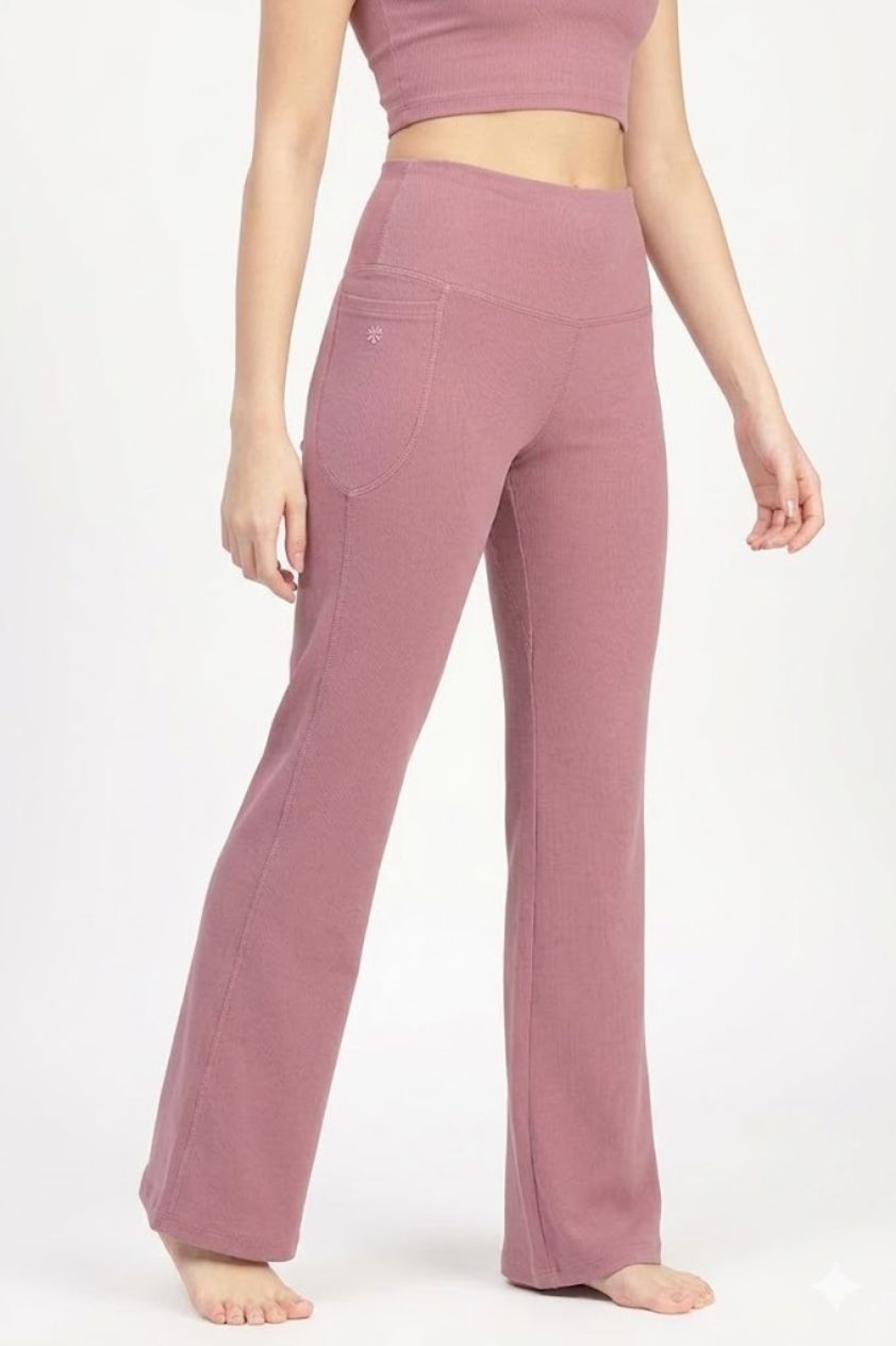 Hannah Pink flare Modal Co-ord Set