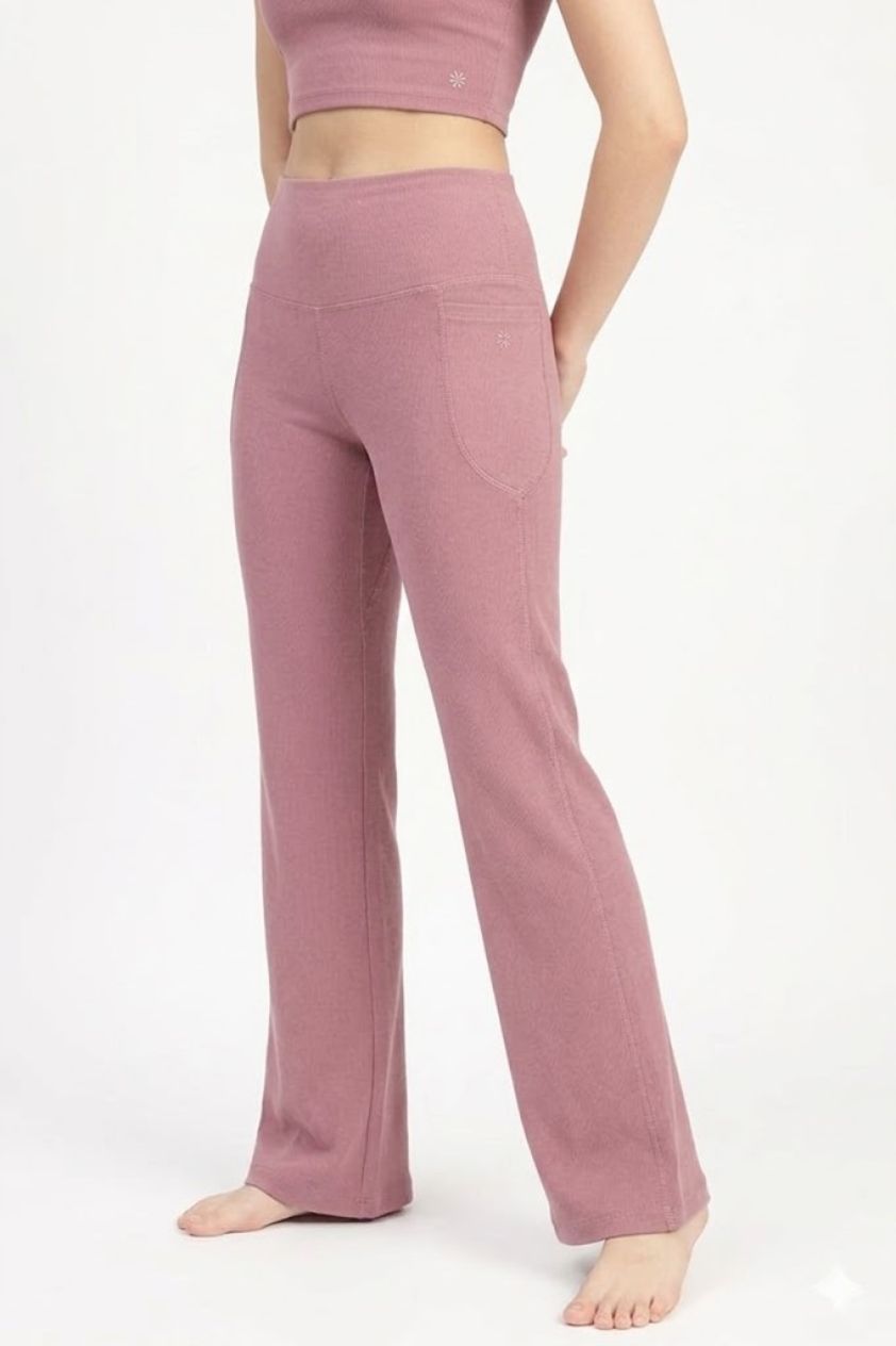 Hannah Pink flare Modal Co-ord Set