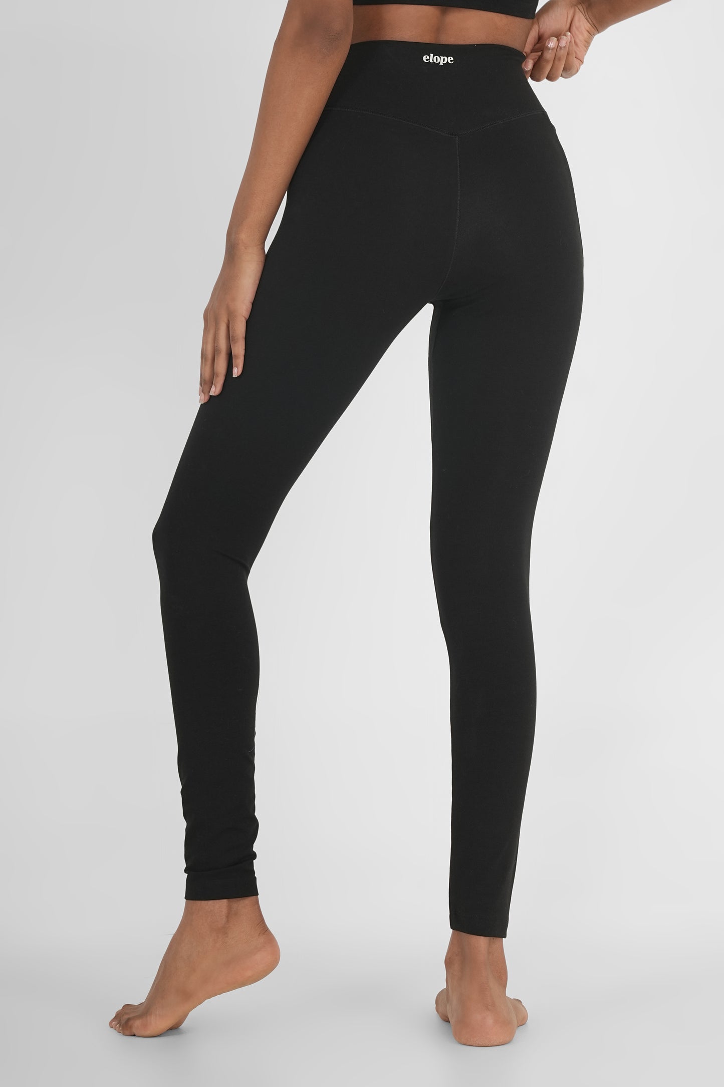 Perfect Fit Natural Fabric Legging Black