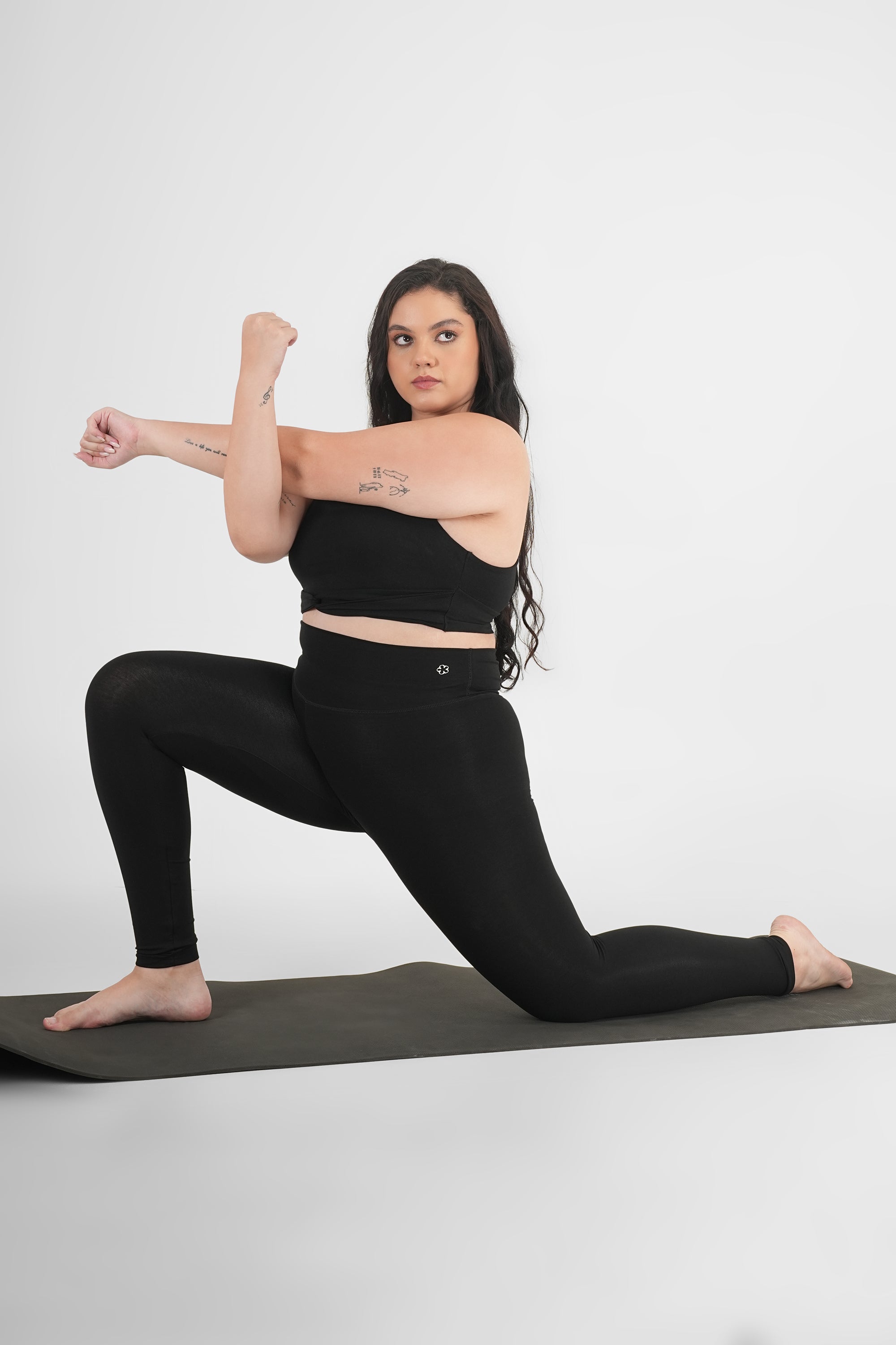 Black  Modal Co-ord Set