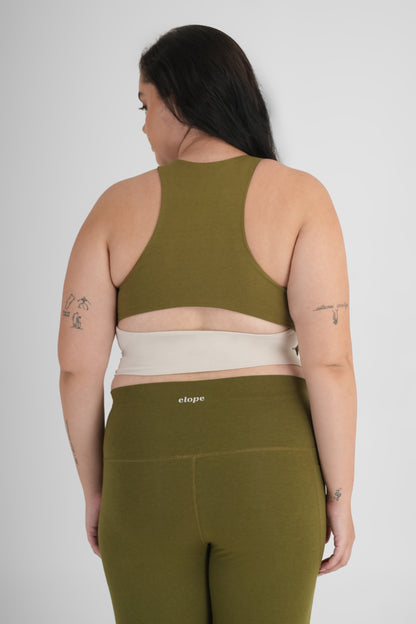 Snug Fit Organic Cotton Modal Padded Tank