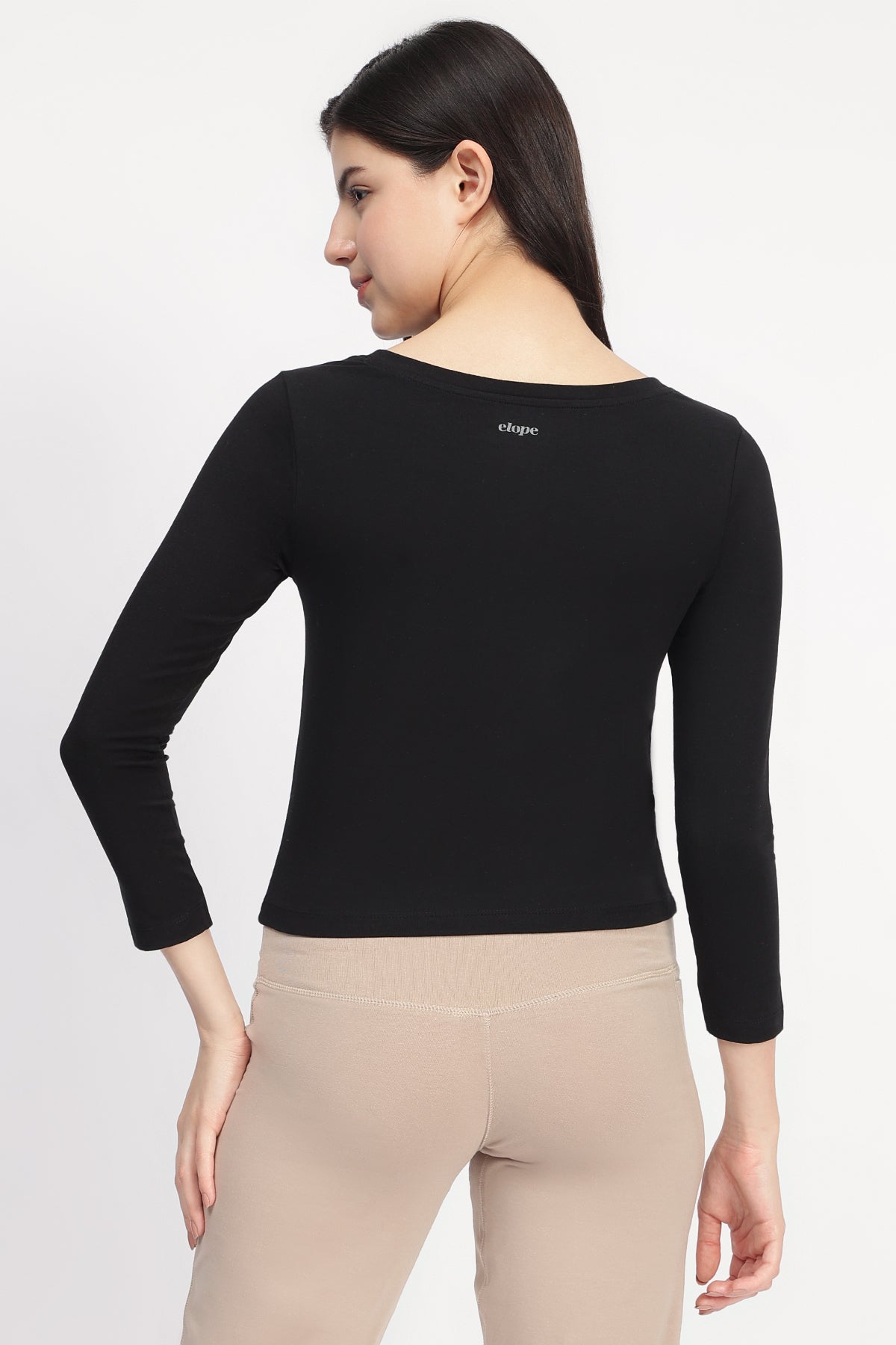 Hoch dehnbares, weiches Modal Yoga T-Shirt