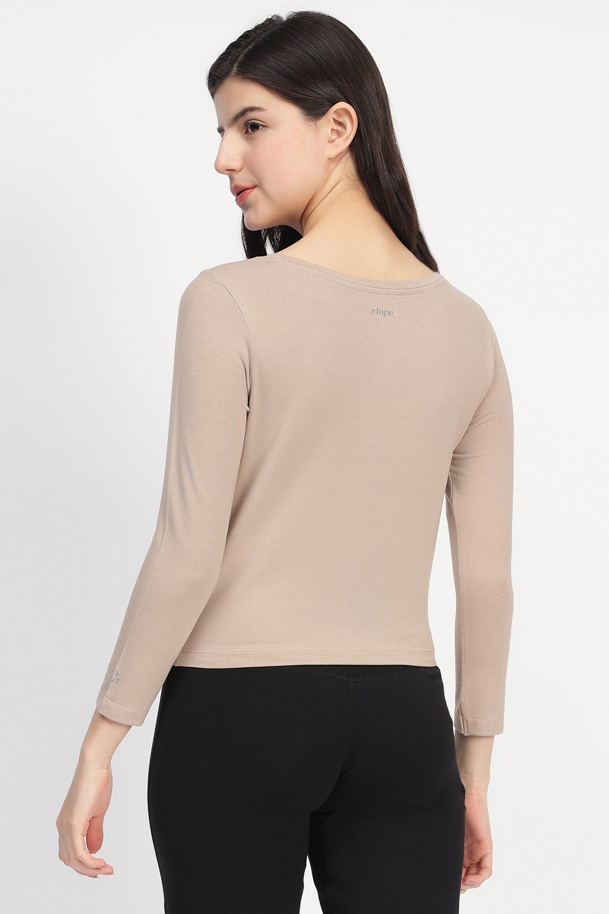 Hoch dehnbares, weiches Modal Yoga T-Shirt