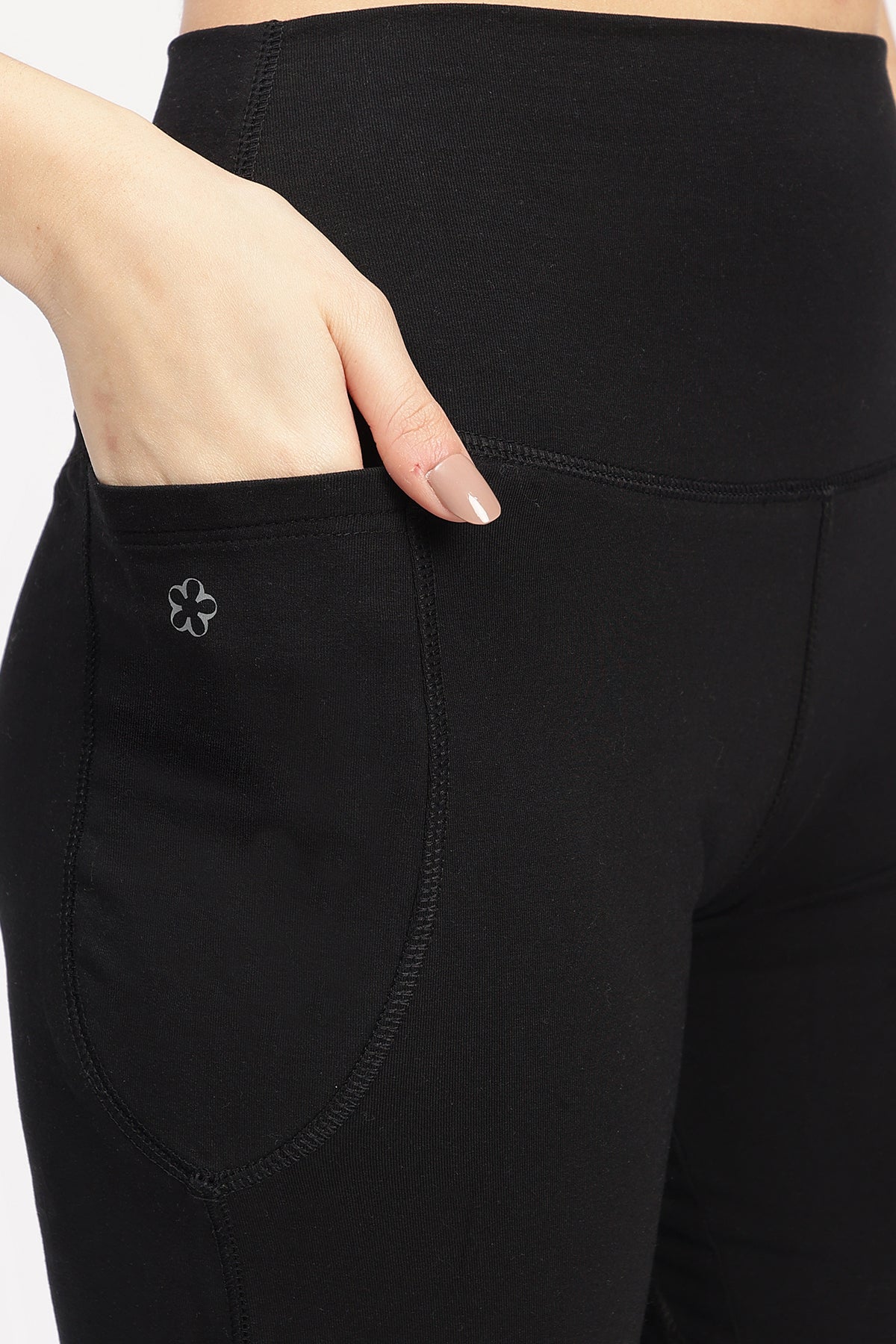 Flattering Flare Organic Cotton Modal Yoga Pants