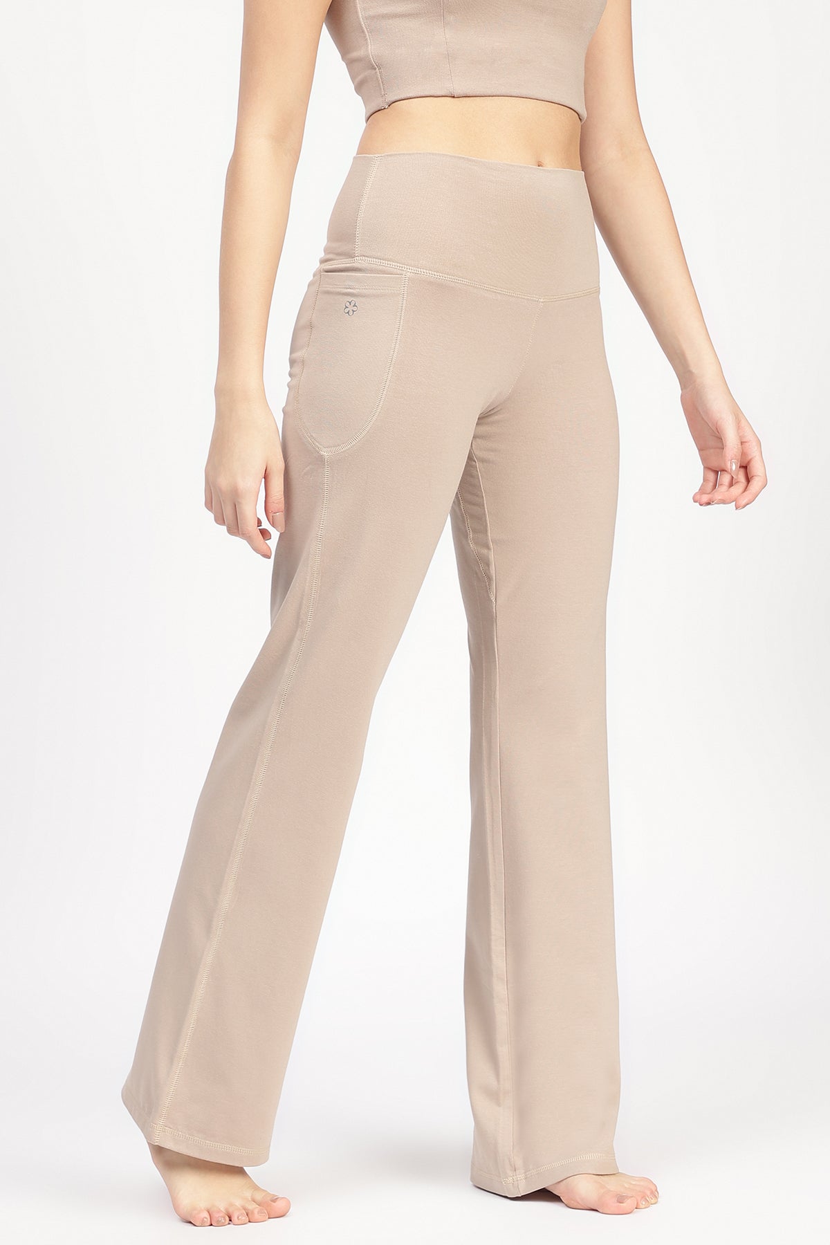 Flattering Flare Organic Cotton Modal Yoga Pants