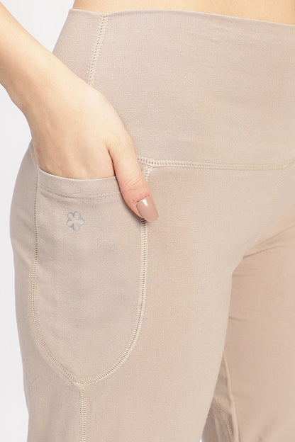 Flattering Flare Organic Cotton Modal Yoga Pants
